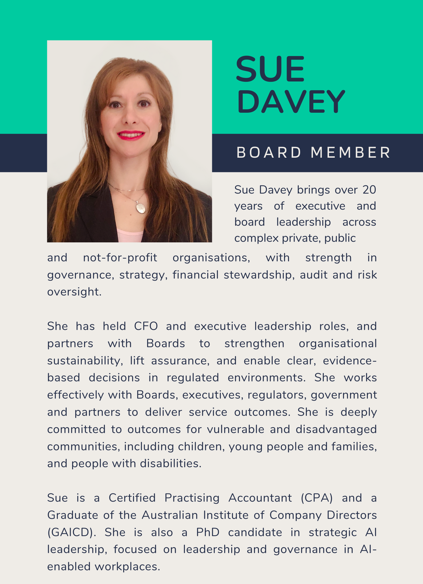 26.02.12 Sue Davey Bio